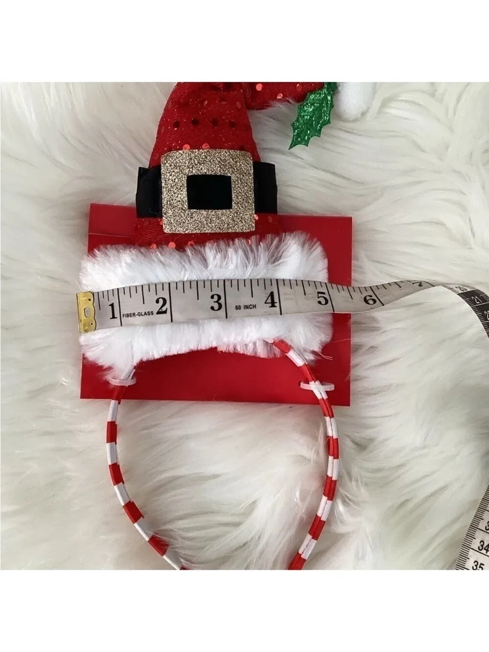 Kohls Celebrate Together Santa Hat headband new in package OSFM